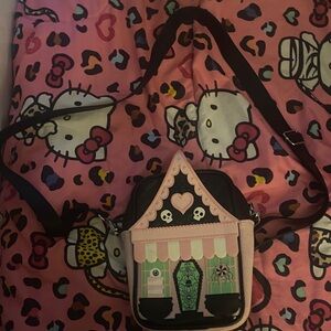 Bath & Body Works Gothic Pink and Black Shoulder Bag